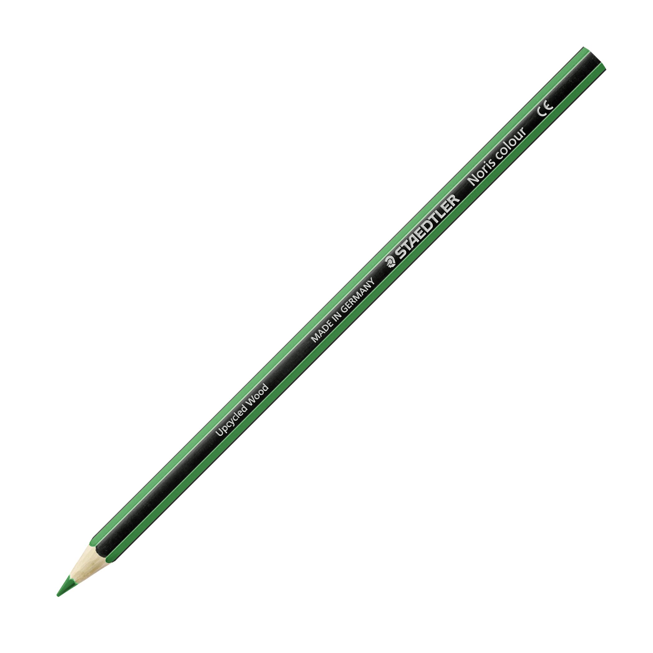 STAEDTLER 185-5 Noris Colour Colouring Pencils - Green (Box of 12)