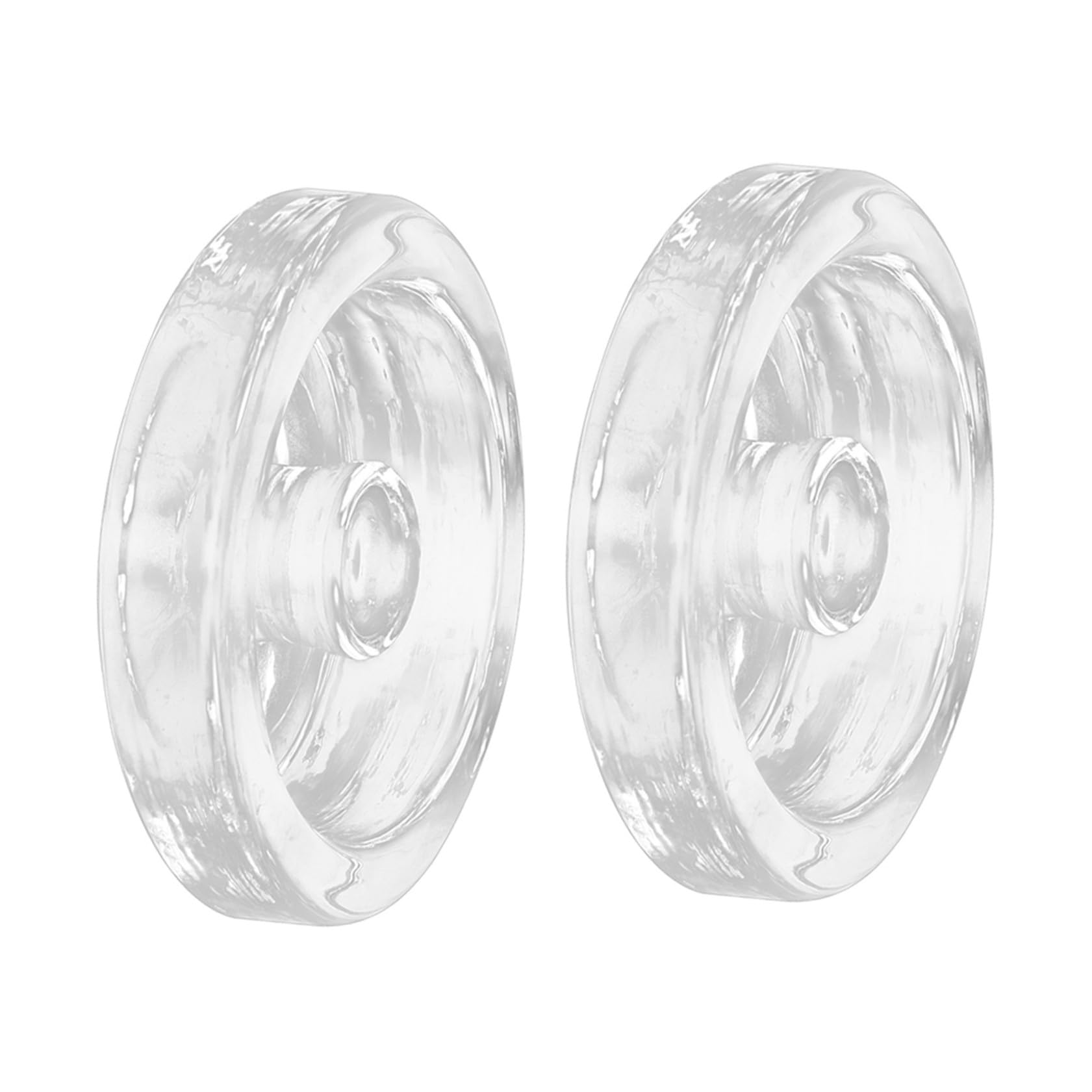 Gärgewichte für Gläser, 2 Stück aus Glas, Weithals