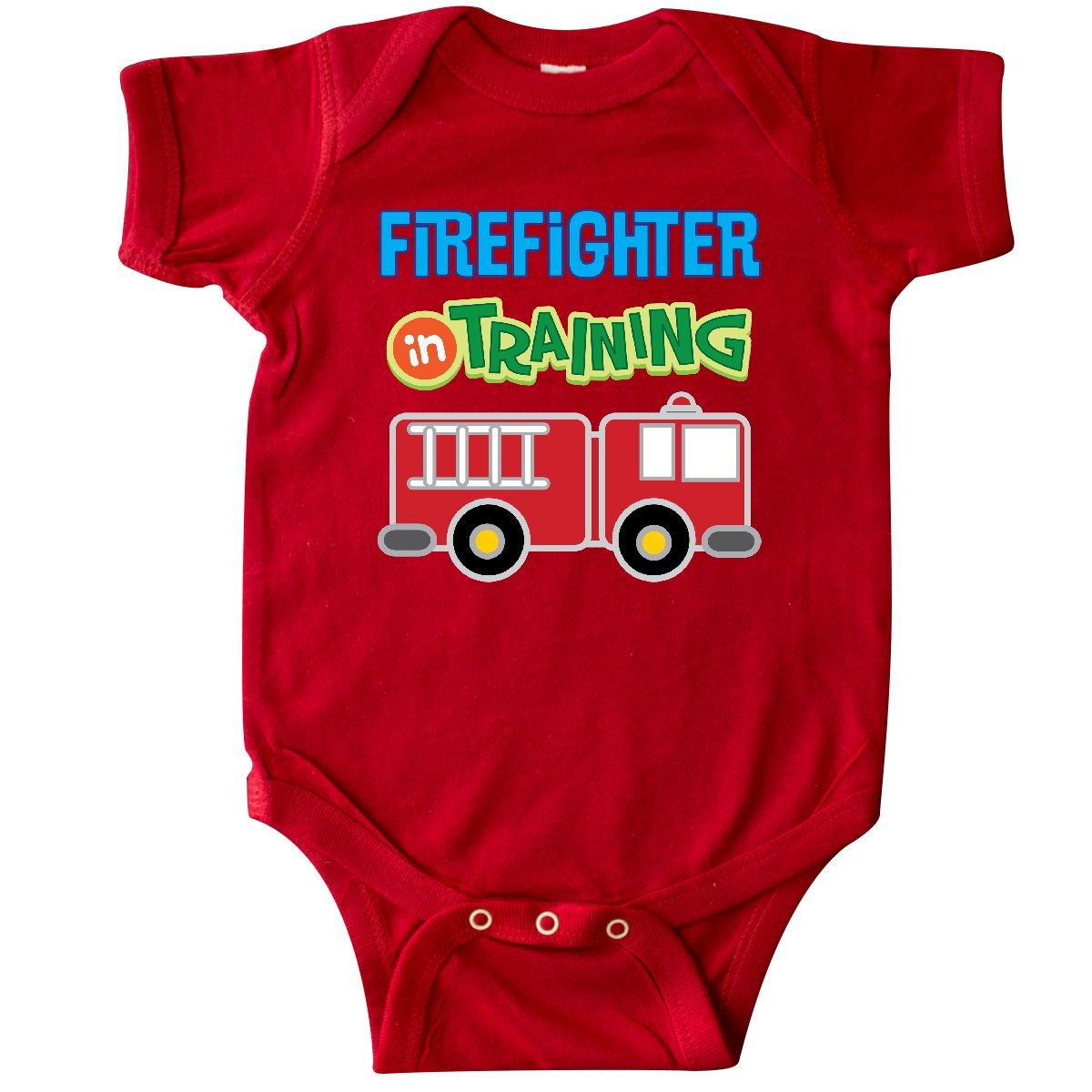 inktastic Future Firefighter Kids Fireman Baby Bodysuit