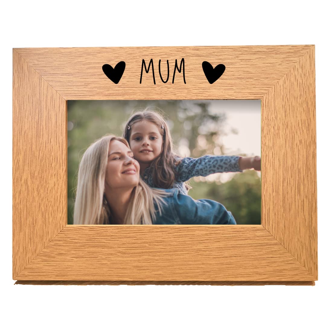 Second Ave Gift Company Landscape Second Ave Oak 6X4 Picture Photo Frame Mum Heart Gift Mother's Day