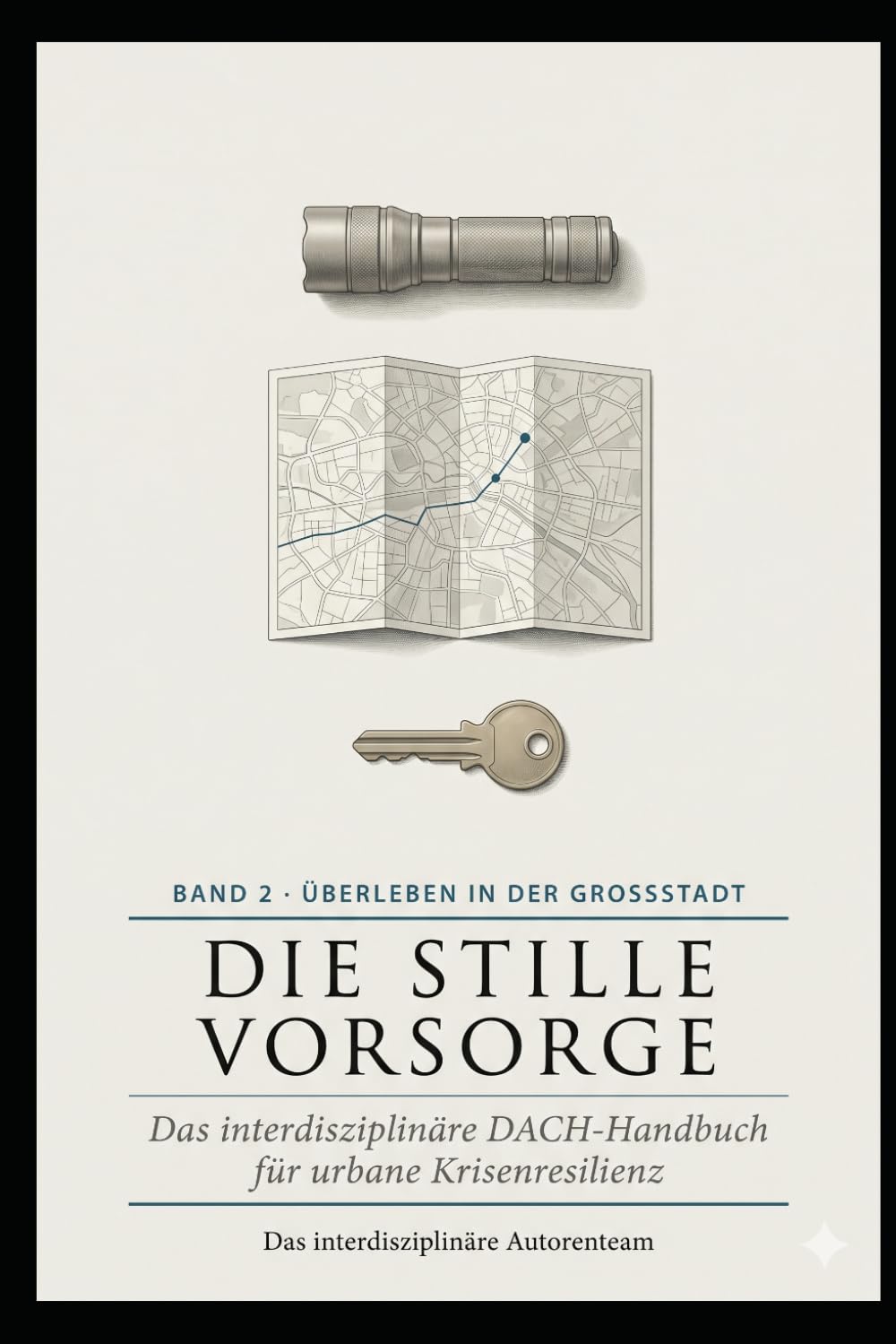 Die stille Vorsorge - Band 2: Band 2 · Überleben in der Großstadt — Tarnung · Unterschlupf · Mobilität · Urbane Medizin · Schutz