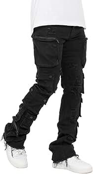 Amazon.com: ROCKSTAR ORIGINAL Men's Konrad Black Cargo