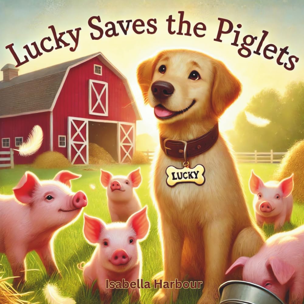 Lucky Saves The Piglets: A Silly, Sweet Farm Adventure About Responsibility, Friendship, and Finding Fun in Every Little Trouble for 3-5 year olds