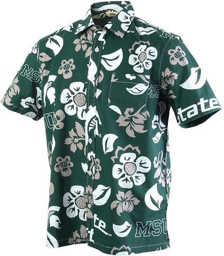 Wes & Willy Alabama Crimson Tide - Camisa floral para hombre