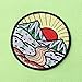 Sunrise from Mountain Vintage Explore Outdoor Patch Embroidered Applique Iron On Sew On Emblem