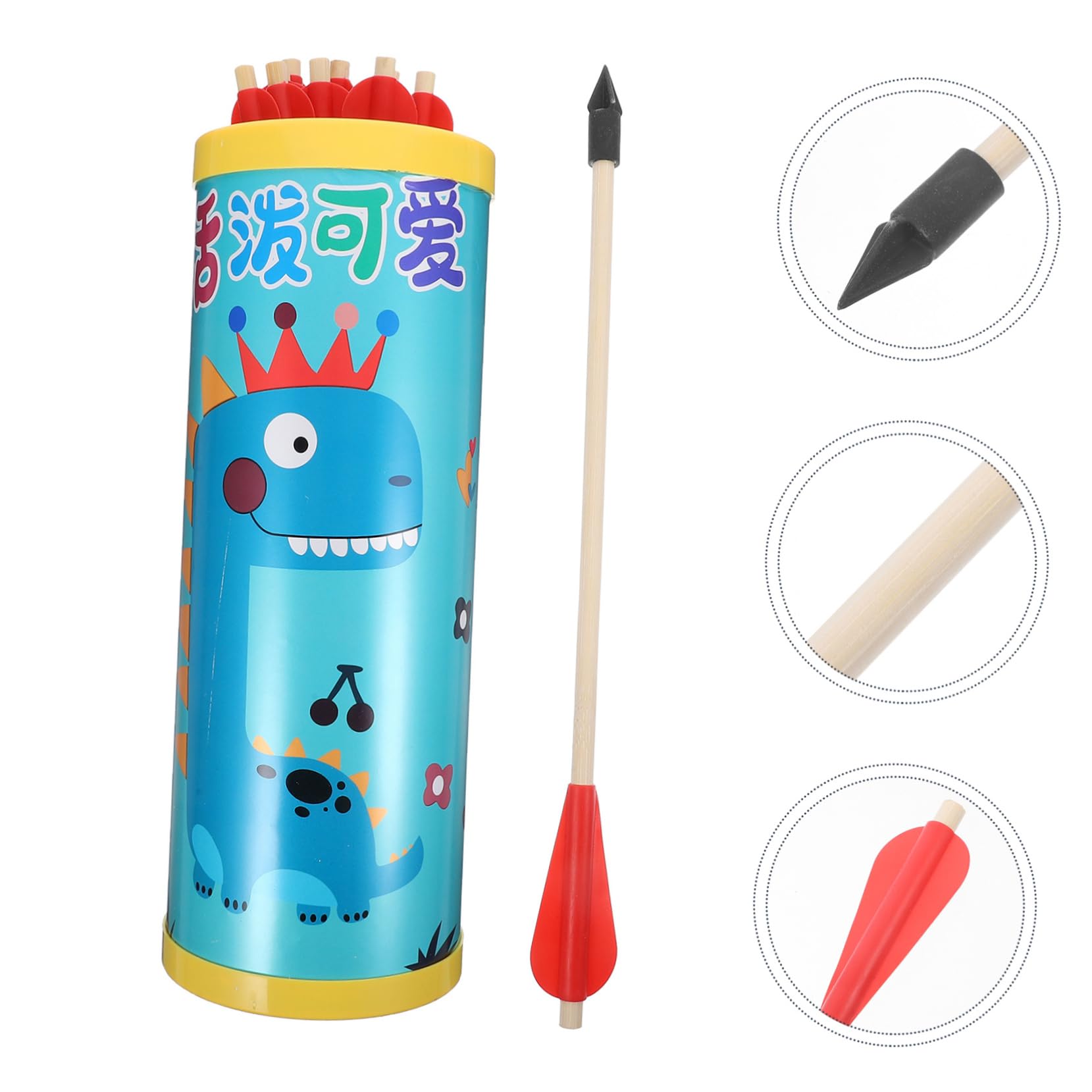 SUPVOX 1 De De Olla Juguete Educativo Lanzamiento De Olla Flechas Flechas para Niños Flechas De Juguete Flecha Y Olla Olla Y Flechas Juguetes De Flechas para Niños