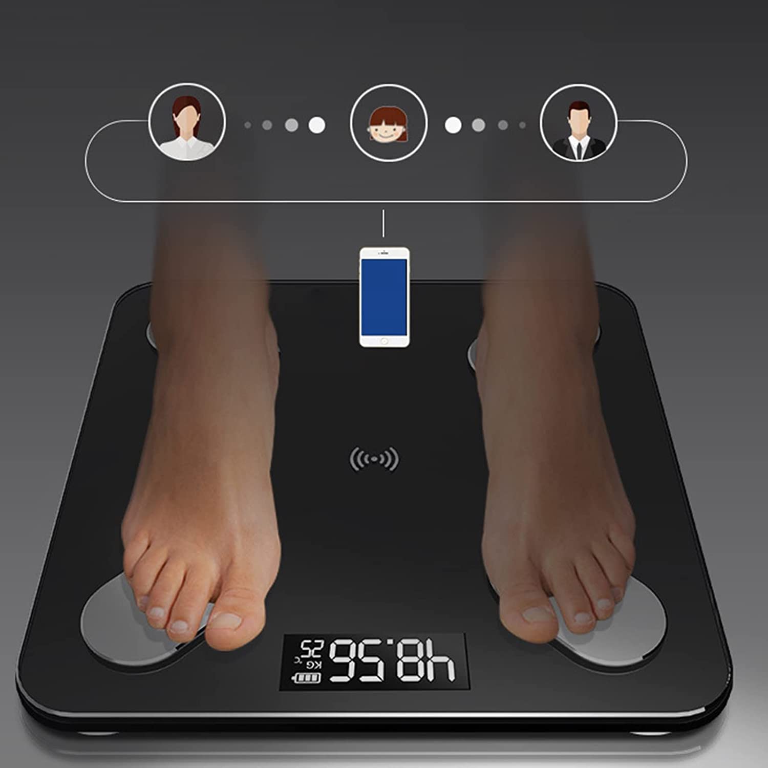 Amazon.co.jp: 体重計 体組成計 ヘルスメーター 体重 計 たいじゅう