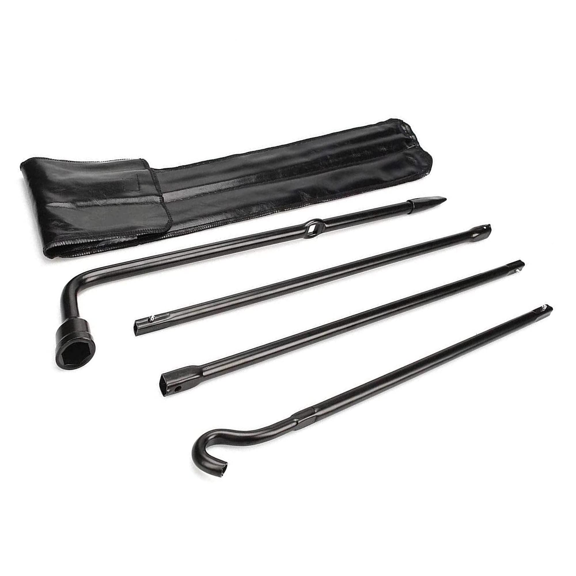 Compatible with Spare Tire Tool Kit with Tire Jack Handle and Wheel Lug Wrench for Ford F250 F350 F450 F550 Super Duty 2003 to 2007