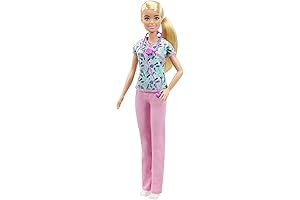 Barbie Nurse Fashion Doll with Stethoscope and Accessories