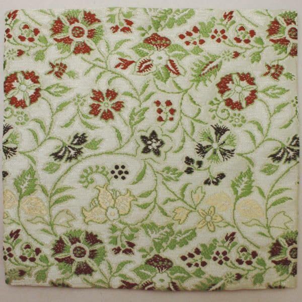 茶道具 古帛紗 正絹 早雲寺文台裂 銀襴裂地 龍村美術織物裂使用 古服紗