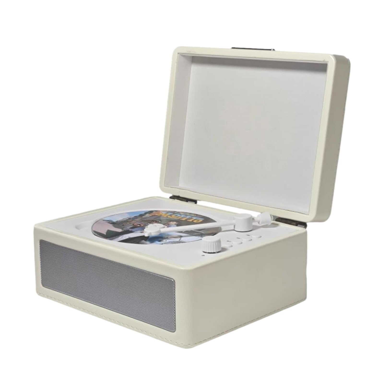 Reproductor de CD, Reproducción de Disco USB Reproductor de CD Retro con Inserción de Disco Estilo Bandeja para Entusiastas de la Música y Coleccionistas por Igual
