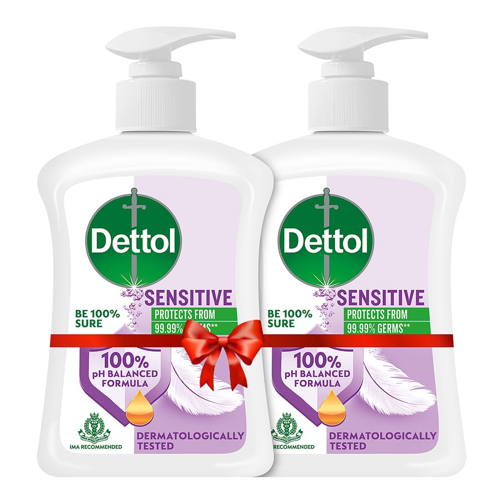 Dettol Sensitive Liquid Hand Wash Pump - 200 ml (Pack of 2) (B0C8PCJ741) Amazon Price History, Amazon Price Tracker