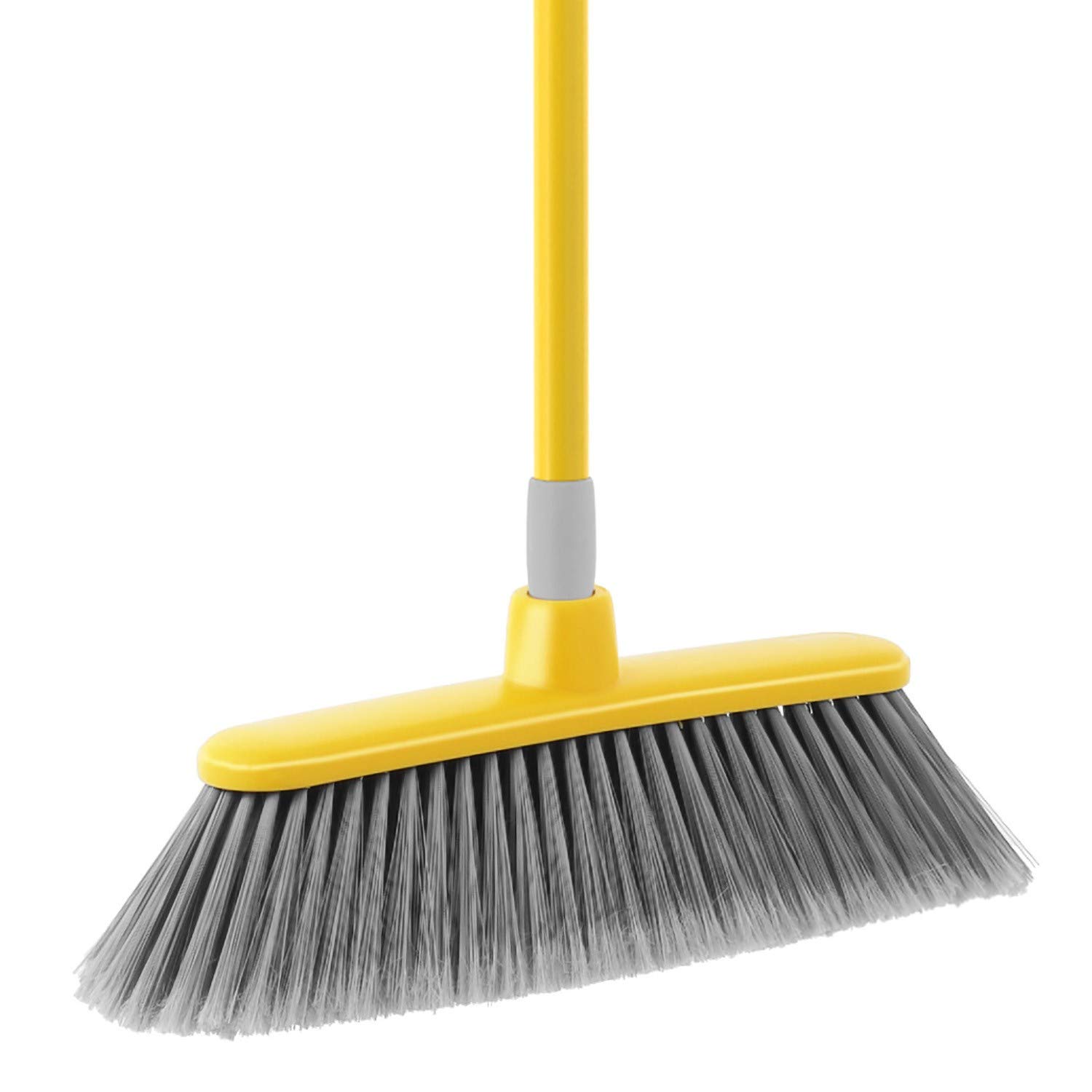 Apex Indoor Floor Broom With Telescopic Handle, Multicolor, 11651, 35 X 6 X From 85 To 141