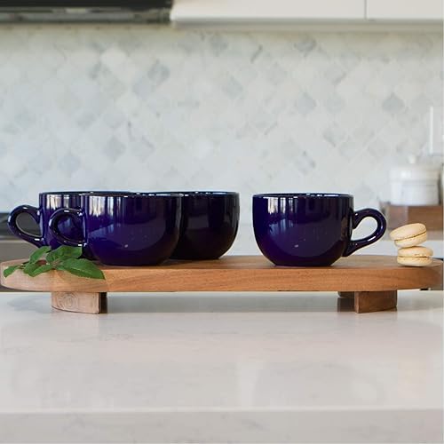 Miniatura 2 de Serami Taza de café de cerámica de gran tamaño con asa, taza de café grande de 22 onzas, perfecta para café con leche, capuchino, sopa, cereales,