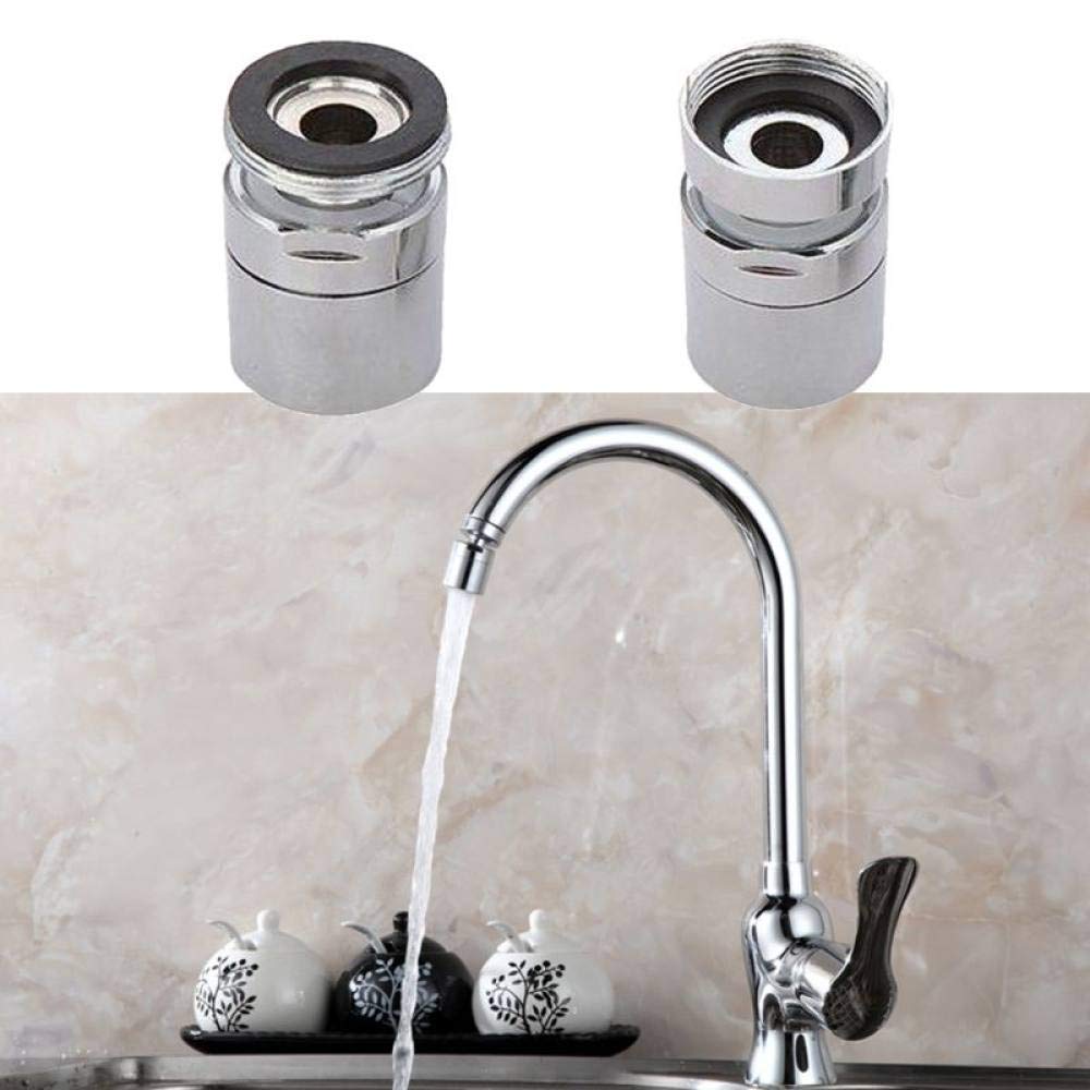 Accesorio de aireador de Grifo de latón para Ahorro de Agua con Giro de 360 Grados, 2
