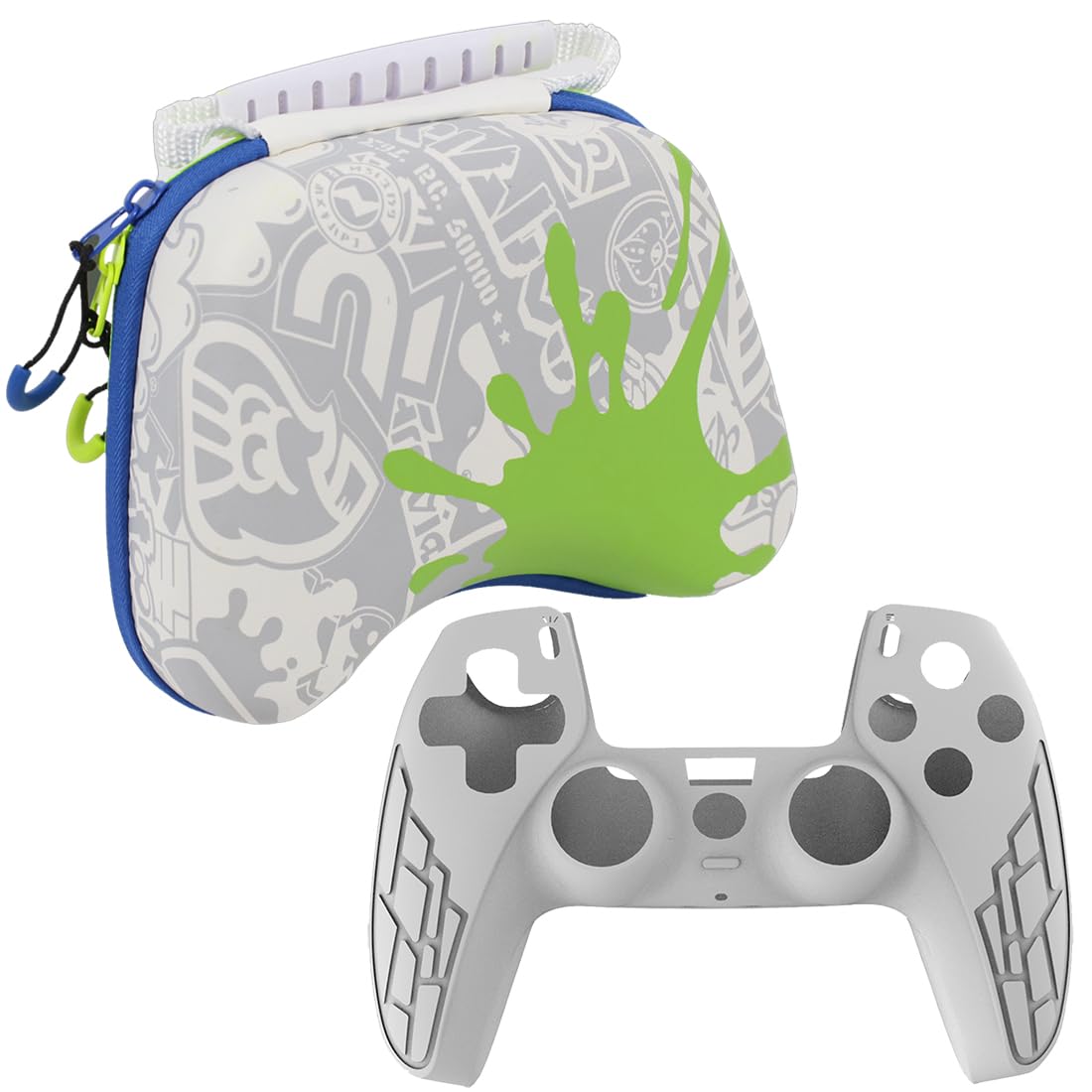 OIVO INDIA Multicolor & White Controller EVA Silicone Cover Case PS5 Controller Skin Non Slip Protective Sleeve for PS5 DualSense Controller (Combo of 2) (B0CSNS32N6) Amazon Price History, Amazon Price Tracker