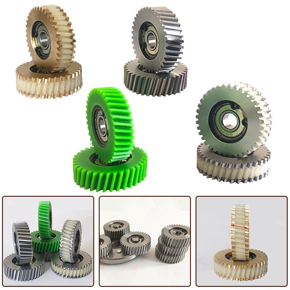 Planetengetriebe, 3-teiliges 36T-Ebike-Getriebe-Set, Ebike-Motor, Geräuschreduzierung, Getriebe-Set, langlebige Leistung, Fahrrad-Modifikationszubehör (komplett Stahl)