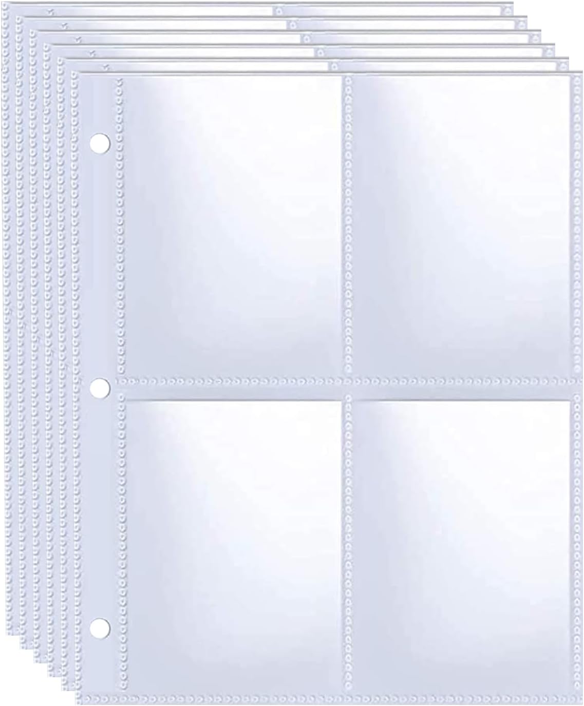 Samsill 4 Pocket Trading Card Binder Mouwen voor Mini Binders, 400 zakken, Dubbelzijdige Clear Trading Card Pages en Mini Photo Card Sleeves, Top Loading, Houd 2,5 x 3,5 Inch kaarten, 50 Pack Samsill 4 Pocket Trading Card Binder Mouwen voor Mini Binders, 400 zakken, Dubbelzijdige Clear Trading Card Pages en Mini Photo Card Sleeves, Top Loading, Houd 2,5 x 3,5 Inch kaarten, 50 Pack