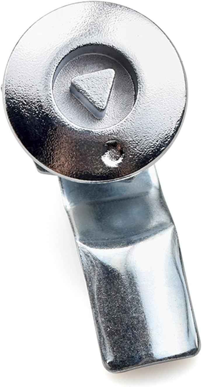 E5-1 Long Llock Body Zinc Alloy Triangle Lock High Speed Railway Train Lock Power Distribution Box Door Lock 1Pcs(One Slot(White))