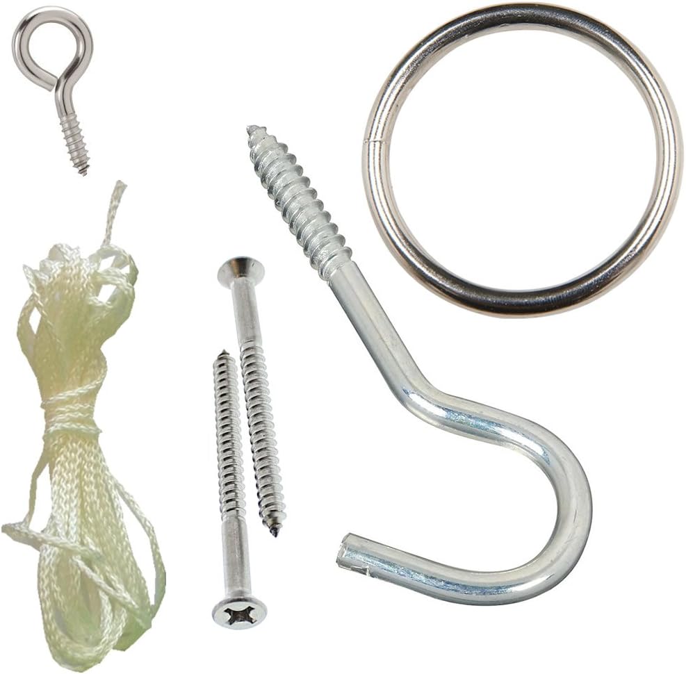 Ring Toss Game Parts Kit - Make Your Own Hook & Ring Toss Game