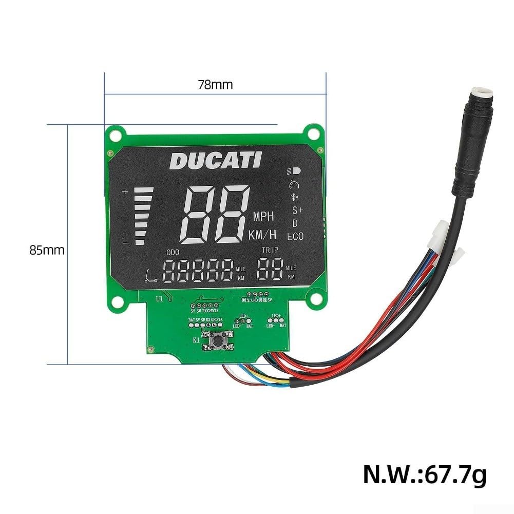 Per DUCATI Scooter Controller Kit Costruito Intorno Modulo MW95 Supporto 36V 550W e 48V 1200W Configurazioni Motore Alloggiamento in Alluminio
