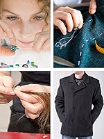 Vista 4 de Mandala Crafts - Hilo de nailon para coser piel, tapicería, jeans y tejido de pelo de alta resistencia