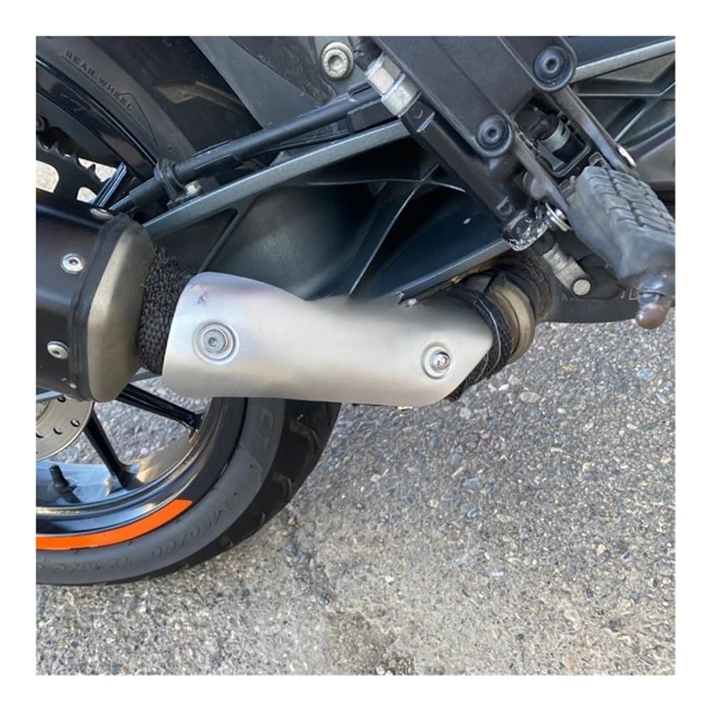 Copertura Protettiva Anti-scottatura per Tubo di Collegamento del Silenziatore di Scarico per Moto Universale per(Type E)