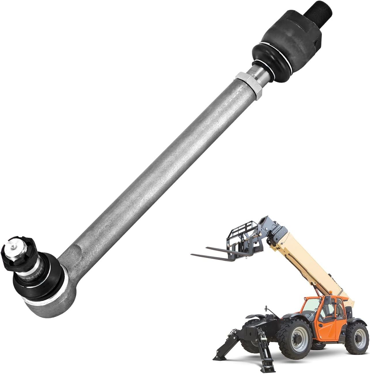 7029293 Tie Rod Assembly Compatible with JLG Telehandler 1255 G10-55A G6-42A 1055 943 1043 G12-55A G9-43A G10-43A G15-44A Replaces# 70026753