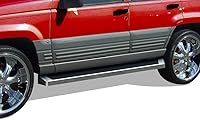 Vista 8 de APS Estribos (barras nerf barras de escalón lateral) compatibles con Jeep Grand Cherokee 1994-1998 Laredo solamente