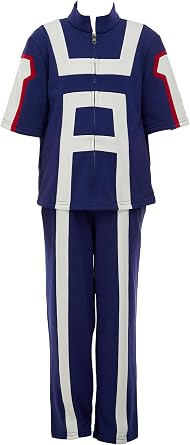 Micotaku Officially Licensed My Hero Academia Children Sportswear Gym Suit Uniform Cosplay Costume Full Set