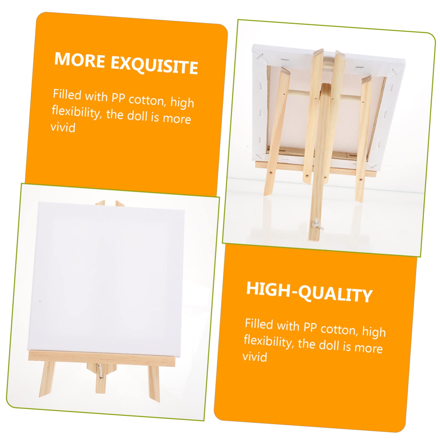Weysat Holz Präsentationsständer, 15,2 Cm, Quadratischer Boden – Für Bilder, Postkarten & Bücher, Dekorativ Für Zuhause & Büro