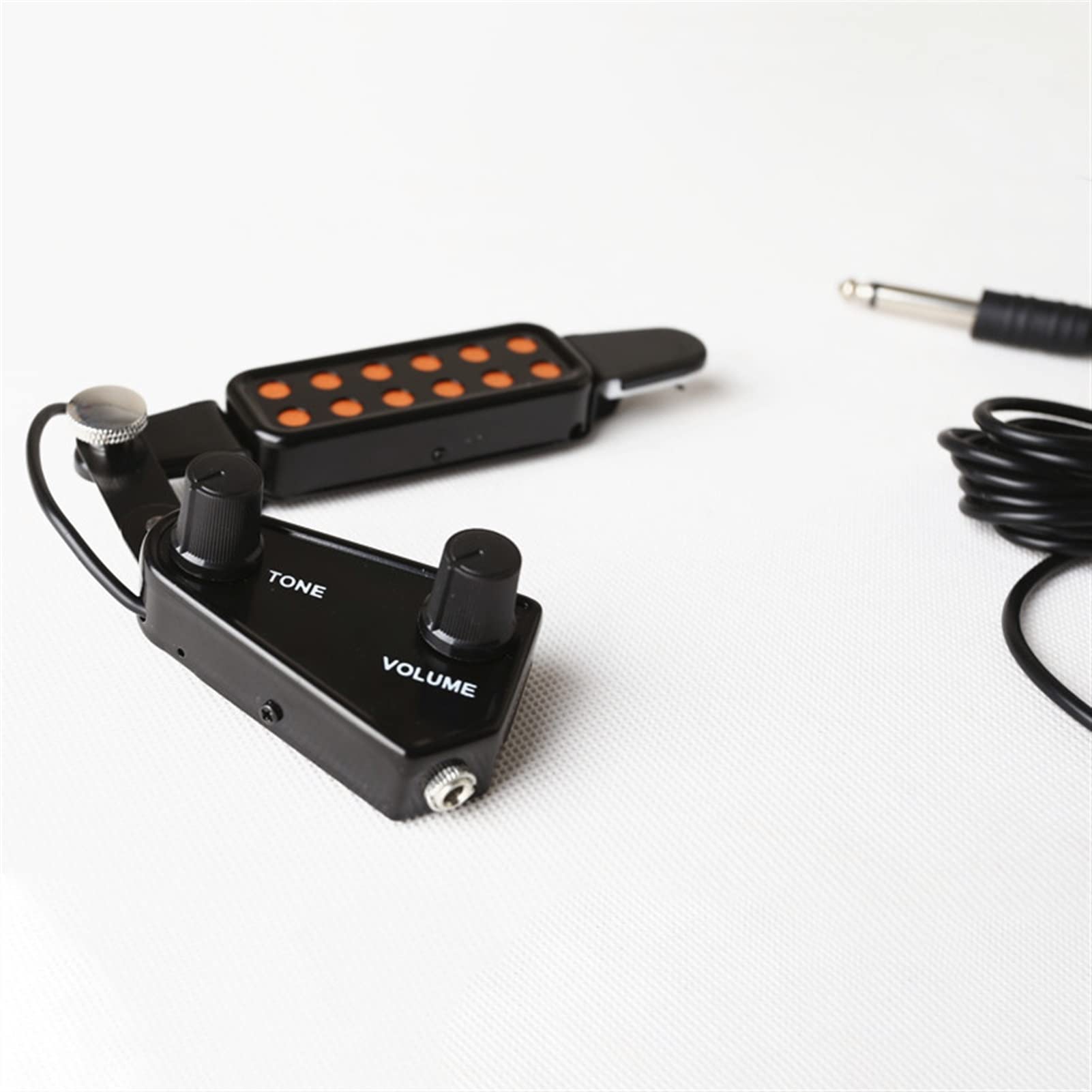 Trasduttore Magnetico Pickup per Chitarra A 12 Fori con Controller del Volume del Tono per Chitarra Acustica/elettrica