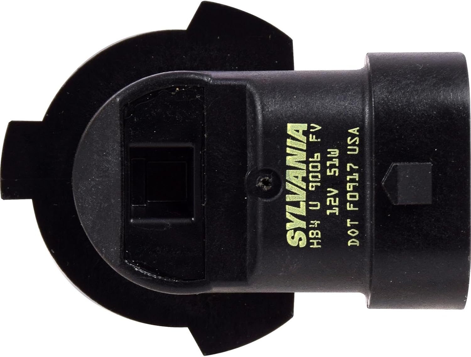 SYLVANIA - 9006 Fog Vision - High Performance Yellow Halogen Fog Lights, Sleek Style & Improved Safety, Street Legal, For Fog Use Only (Contains 2 Bulbs)