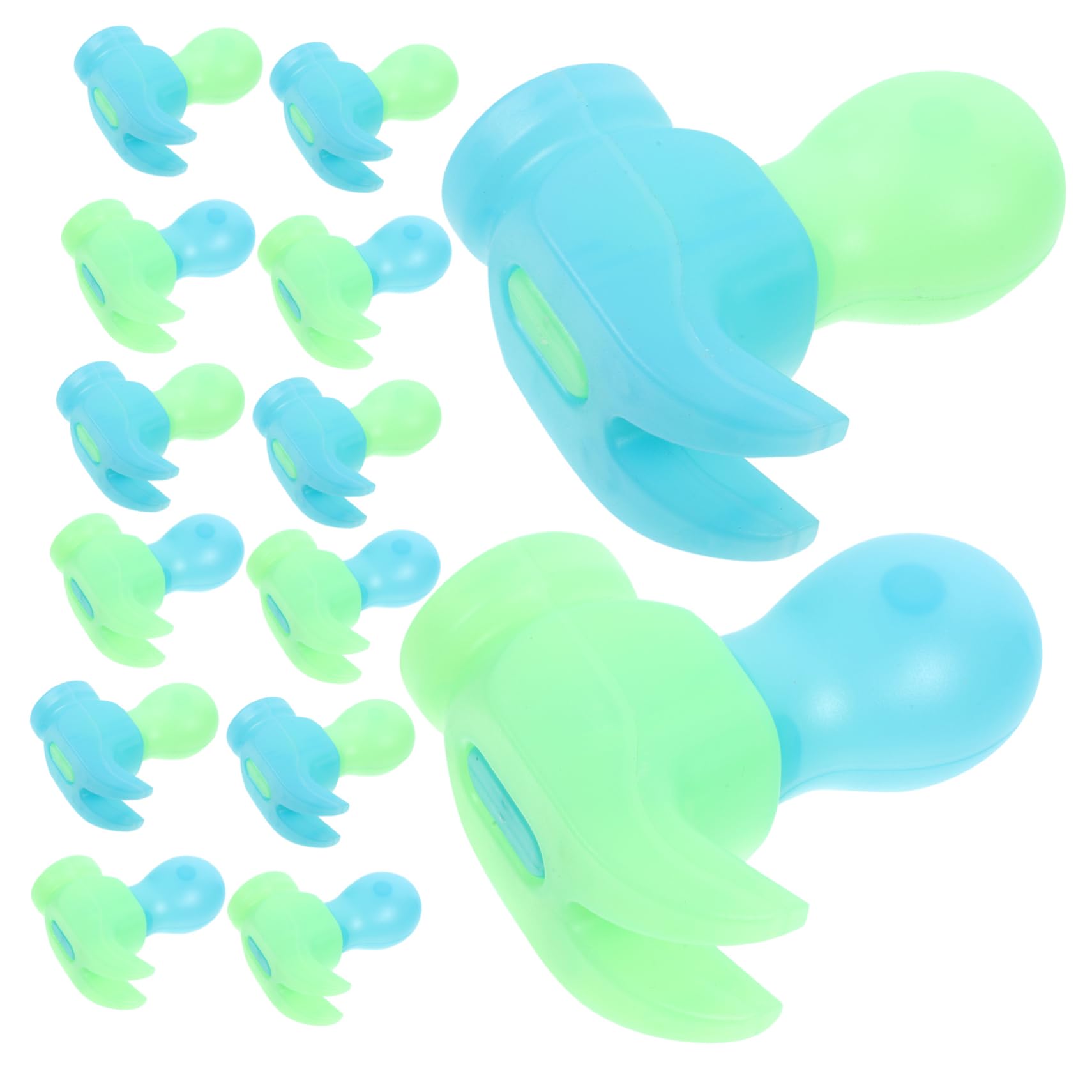 WHAMVOX Gravity Radish Hammer Toy 20pcs Boys and Girls Hammer for Play Relaxation Luminous Toy Set