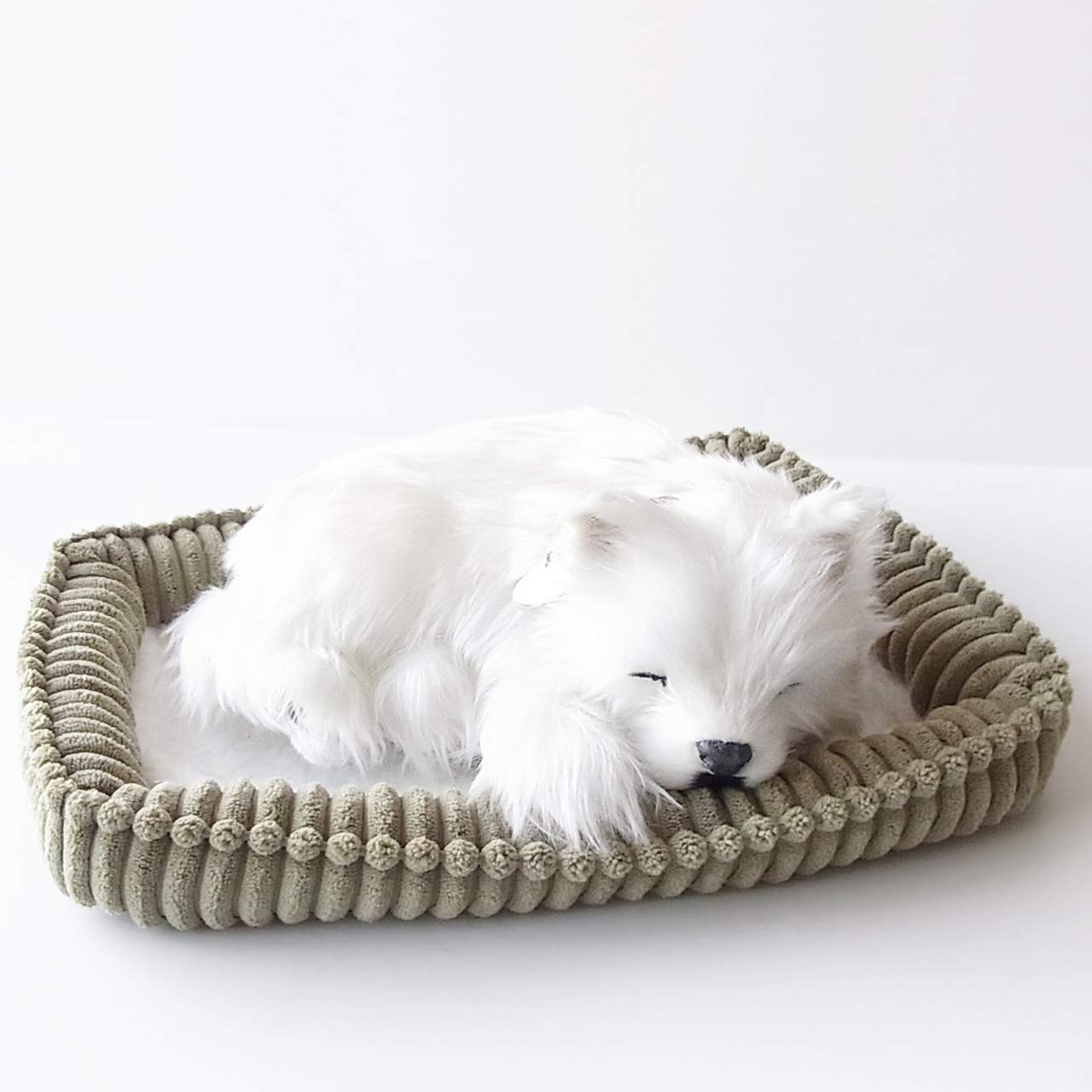 犬型ぬいぐるみ ホワイト 超美品 ぬいぐるみ 犬 クラスカ MAMBO リアル マンボ ぬいぐるみ