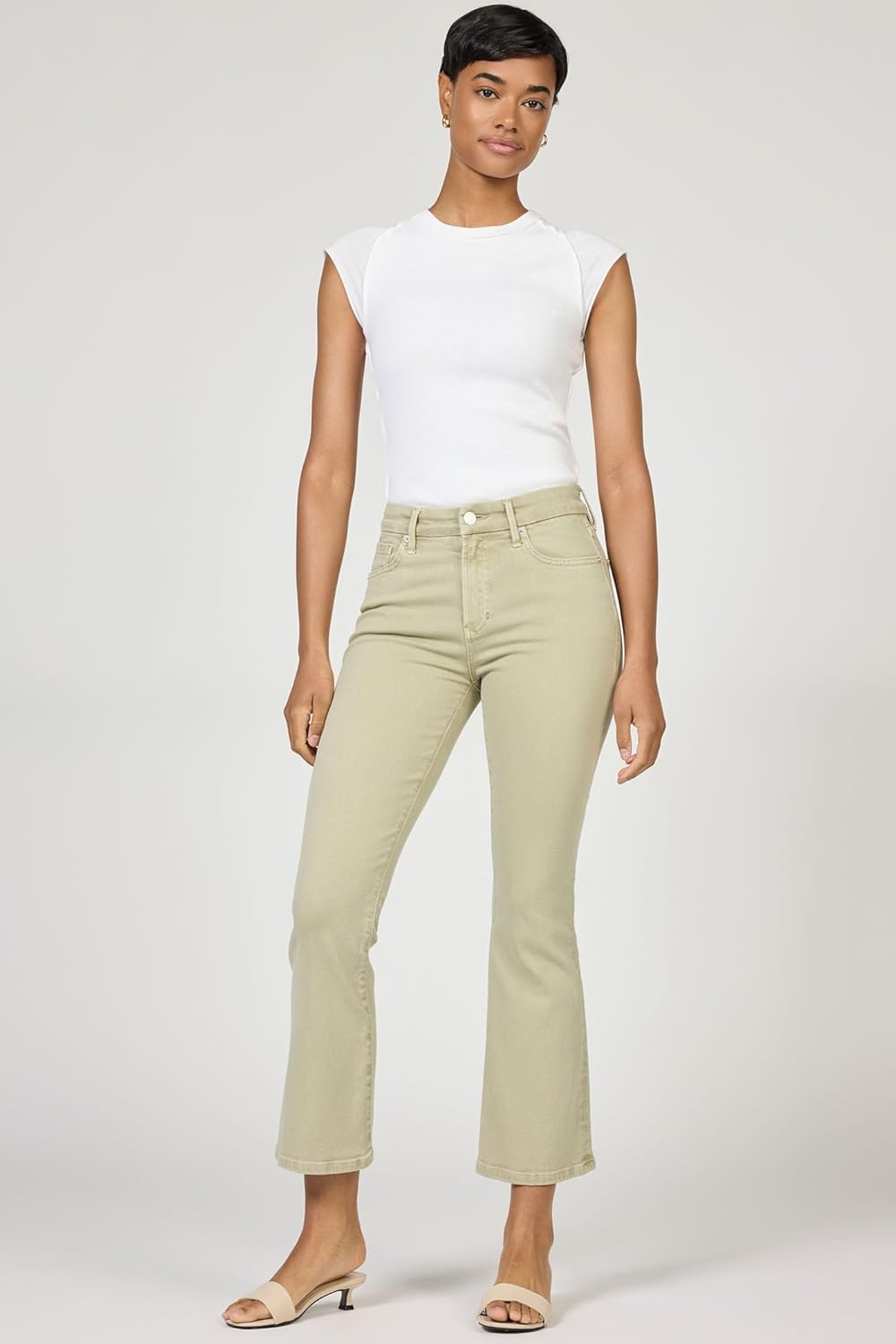 DEAR JOHN Jeanne Mid Rise Flare Jeans for Women - Image 3