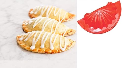 Miniatura 4 de 4 piezas de plástico pesado masa prensa bola de masa Samosa Modak Gujiya pastel molde fabricante herramienta de cocina (profesional)