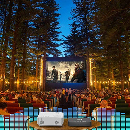 Super Mini Blu-ray HD DVD for TV, 1080P Blue-ray Home Theater, Portable with Remote Control + HDMI AV Cable + Built-in PAL/NTSC, Support USB Input - Image 4