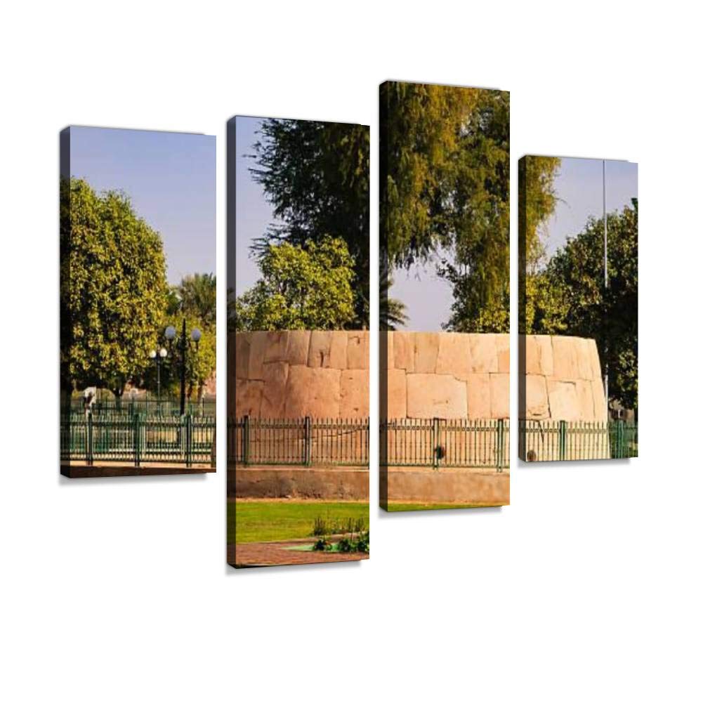 Buy 4 Panel al ain, abu dhabi, uae the great hili tomb sun of abu dhabi