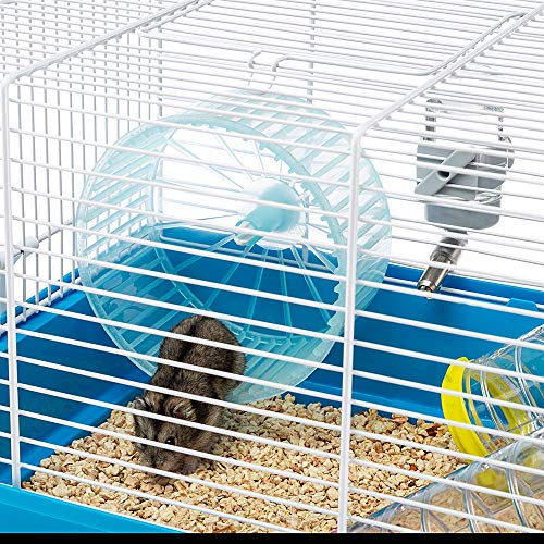 Ferplast Paula Small Hamster Cage | Fun & Interactive Cage Measures Measures 18.11L x 11.61W x 9.6H & Includes All Accessories by Ferplast - Image 9