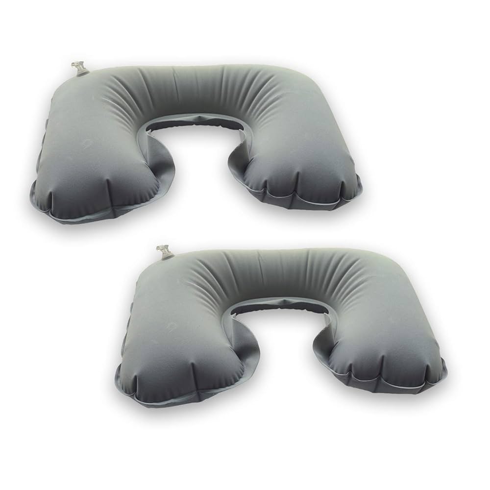グレー U字型 旅行用首枕 Amazon | U字型旅行用枕 旅行用 携帯枕 ネッククッション 飛行機