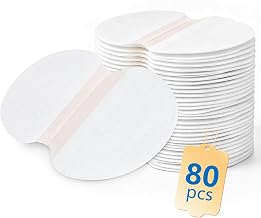 Almohadillas Sudor Axilas 80 Pieces Anti-Sweat Invisible Armpit Patch Prevents Sweat Stains Protect Clean Clothes