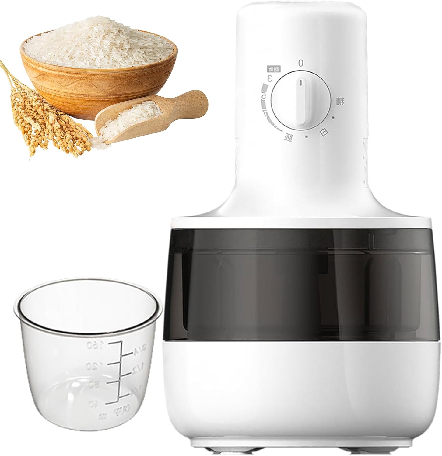 Electric Rice Hulling Machine with Adjustable Milling Levels, Fast Production for Home Use