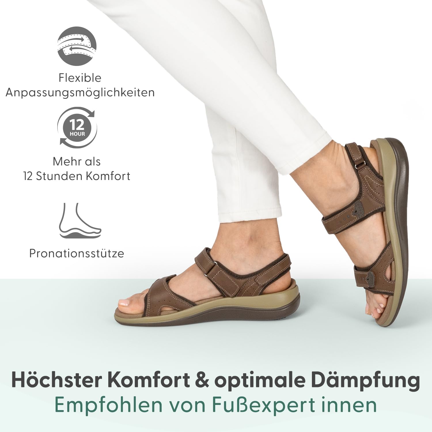 Orthofeet Malibu orthopädische Damen Sandalen