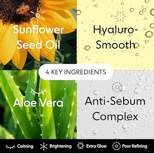 Miniatura 4 de LOOPS DOBLE TOMA – Mascarilla de hidrogel brillante – Calma y calma la superficie de la piel – Ayuda a refinar los poros e iluminar para una cara