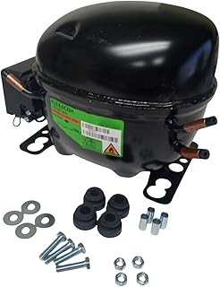 KLF4.0CNH R290 Refrigeration Compressor for Secop, 1429 BTU MBP 115V 60 Hz, Energy Efficiency Ratio 7.14 BTU/Wh, Refrigeration Commercial Compressor Replace DLE4CN