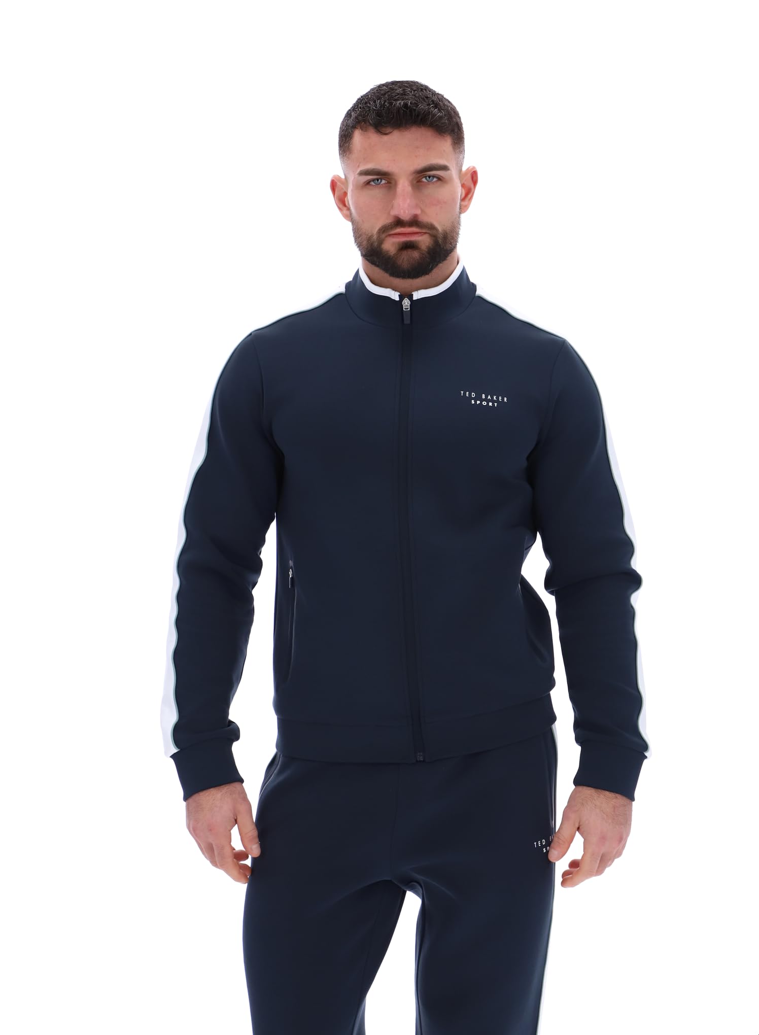 Ted Baker Sport Mens MACK Club Track Suit, Navy, Medium