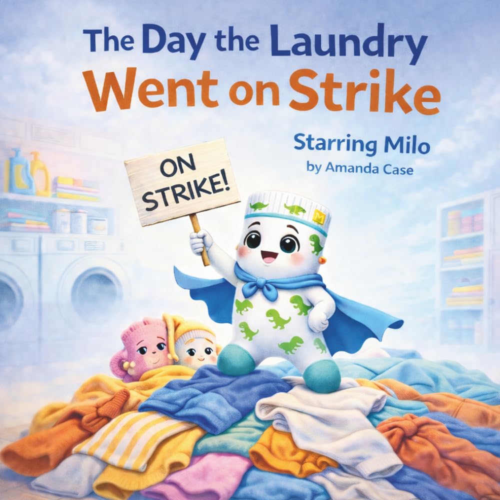 The Day the Laundry Went on Strike: children's book ages 3- 6 with Bonus coloring pages