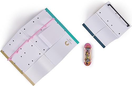 Miniatura 9 de Tech Deck, Sky Brown's Olympic Games Paris 2024 Rampa, juego personalizable X-Connect Park Creator y diapasón exclusivo, juguete para niños a partir