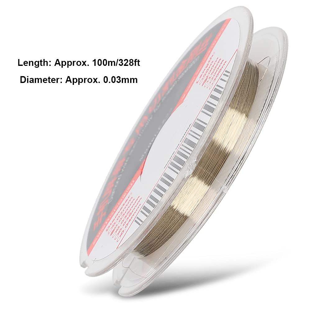 0.03mm Alloy Steel Wire Compatibility with Mobile Phone Screen Repair - 100m Precision Cutting Tool